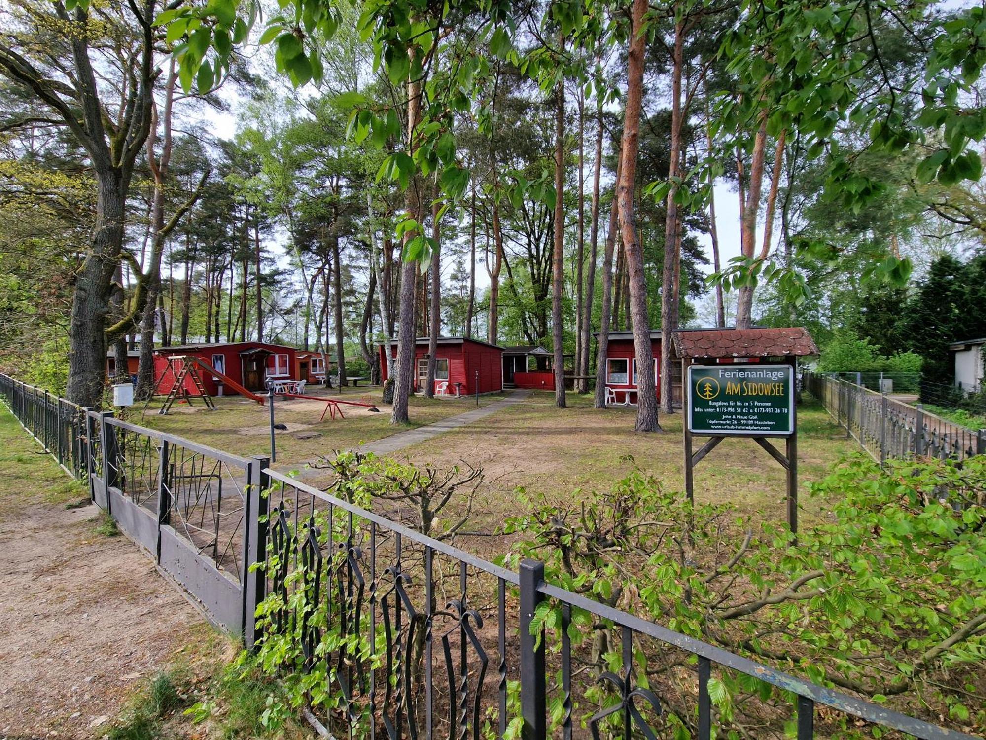 Ferienanlage "Am Sidowsee" Himmelpfort Exterior foto