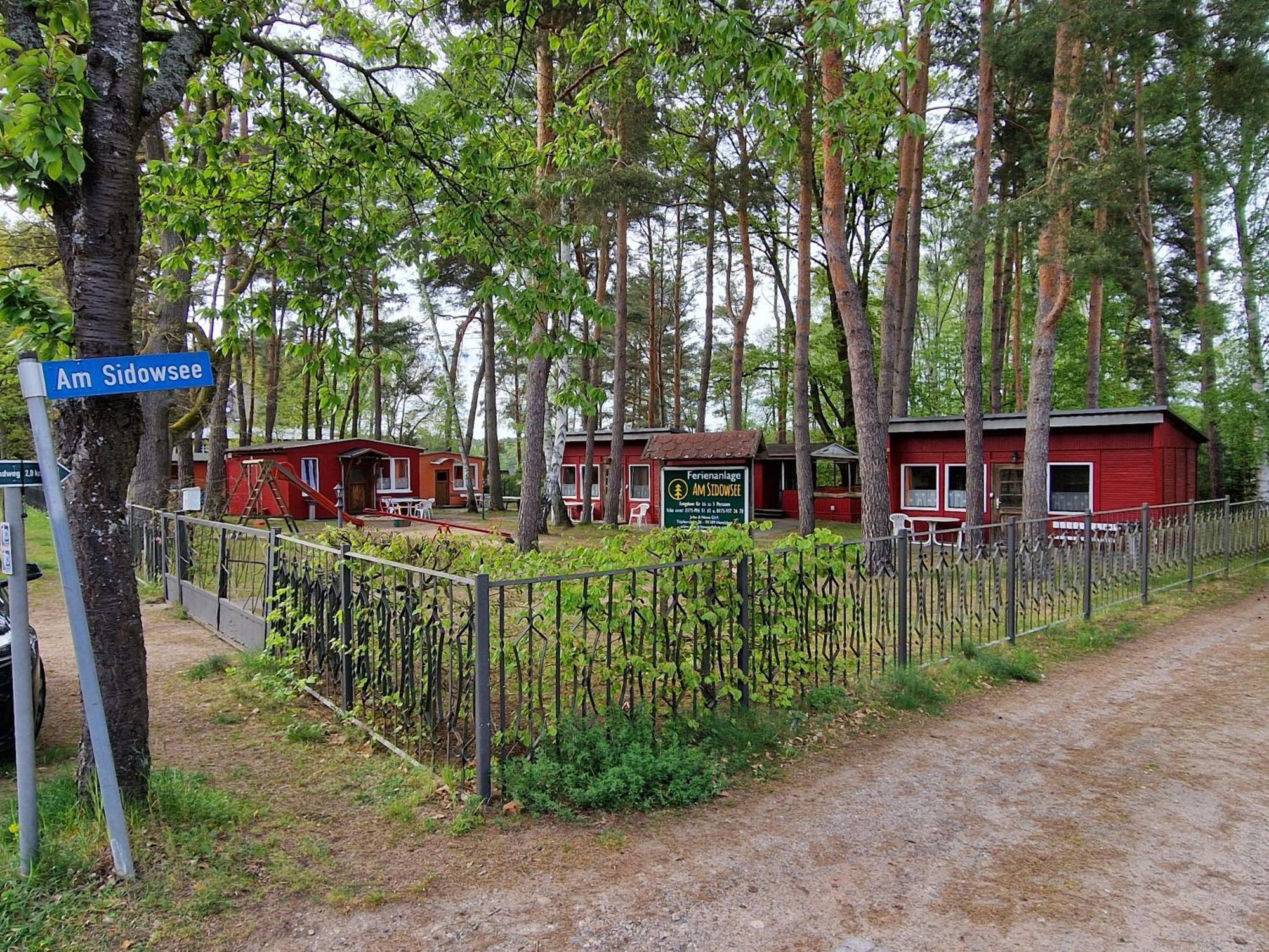 Ferienanlage "Am Sidowsee" Himmelpfort Exterior foto